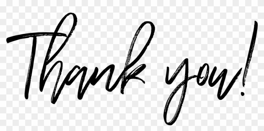 Thank You - Portable Network Graphics Clipart
