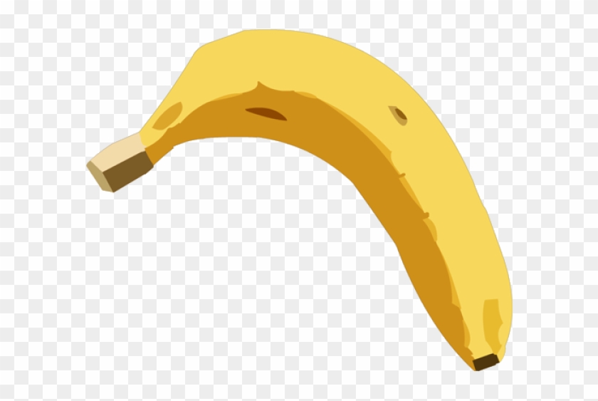 Single Banana Png - Banana Clipart #598976