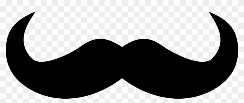 Moustache Clip Art & Moustache Clip Art Clip Art Images - Black Mustache Clip Art - Png Download