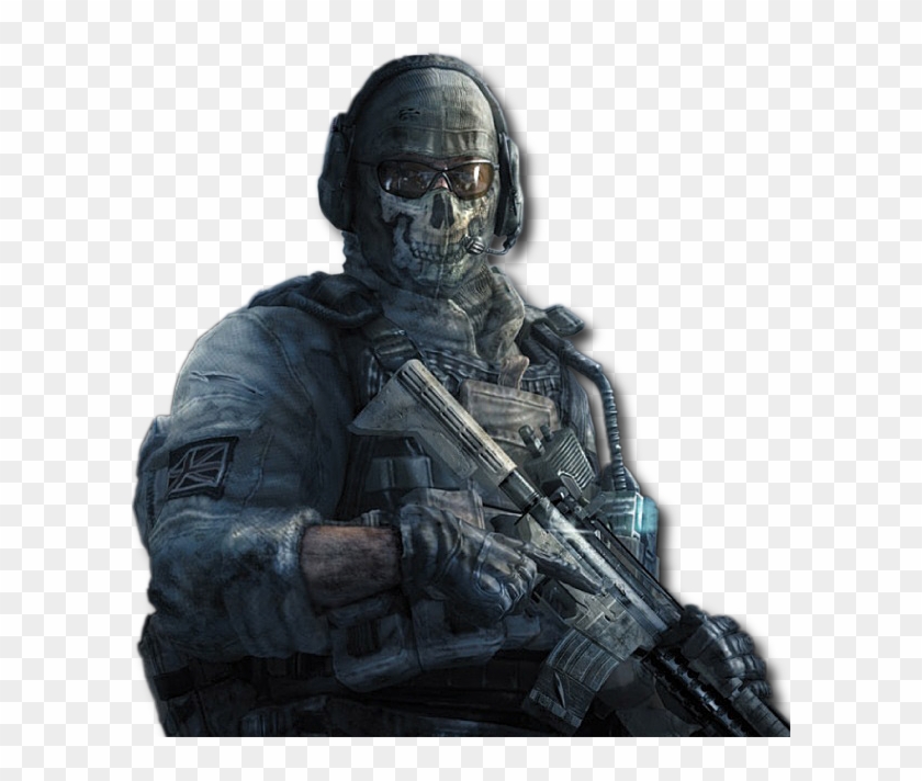 Cod Ghost Png - Duty Modern Warfare 2 Ghost Clipart