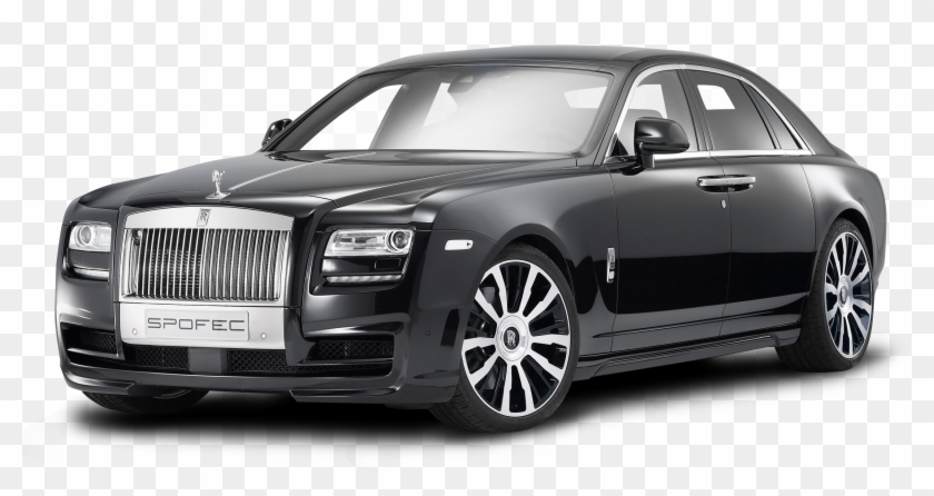 Download Rolls Royce Ghost Black Car Png Image - Rolls Royce Phantom Png Clipart