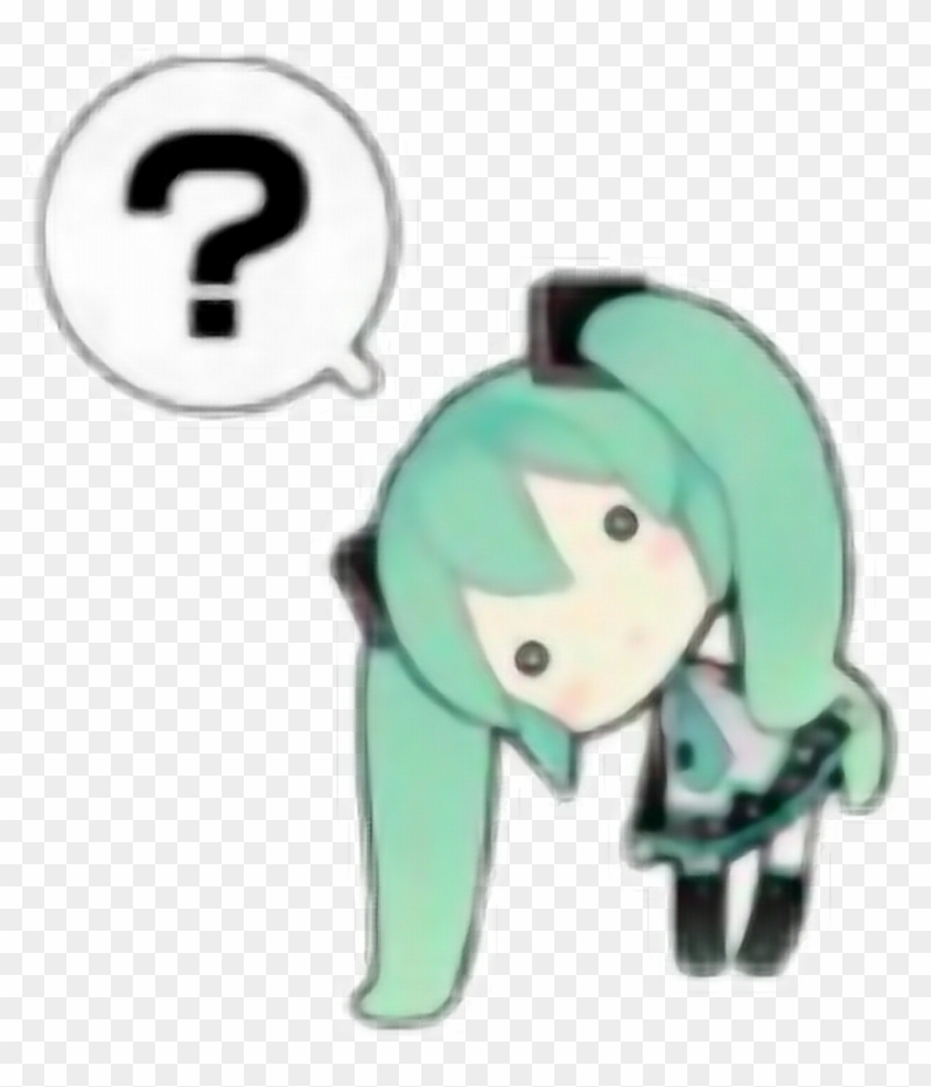 Hatsune Miku Line Sticker Clipart #599466