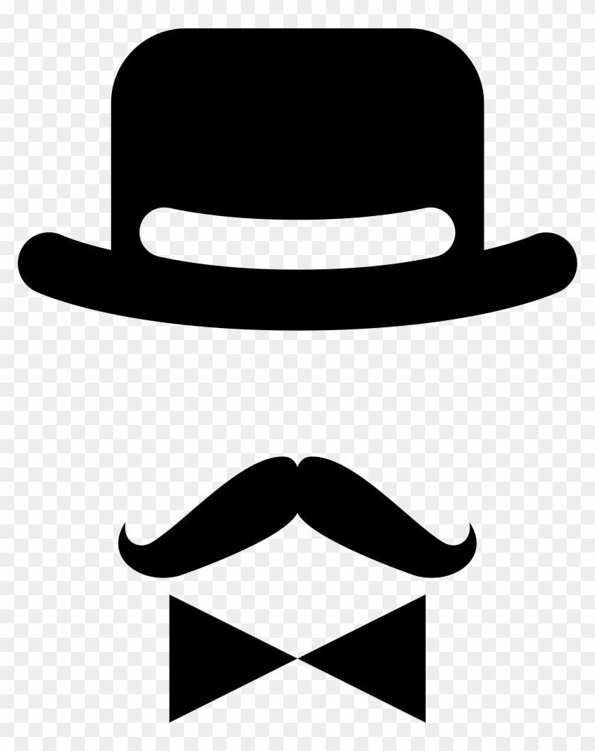 Png File Svg - Plaquinhas Bigode Para Aniversário Clipart