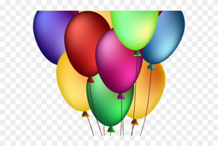 Chocolate Cake Clipart Balloon Png - Clip Art Rainbow Balloons Ping Transparent Png #599733