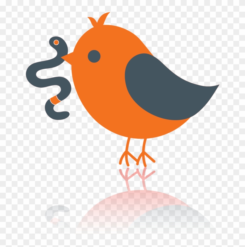 Early Bird - Early Bird Gets The Worm Clipart - Png Download #599810