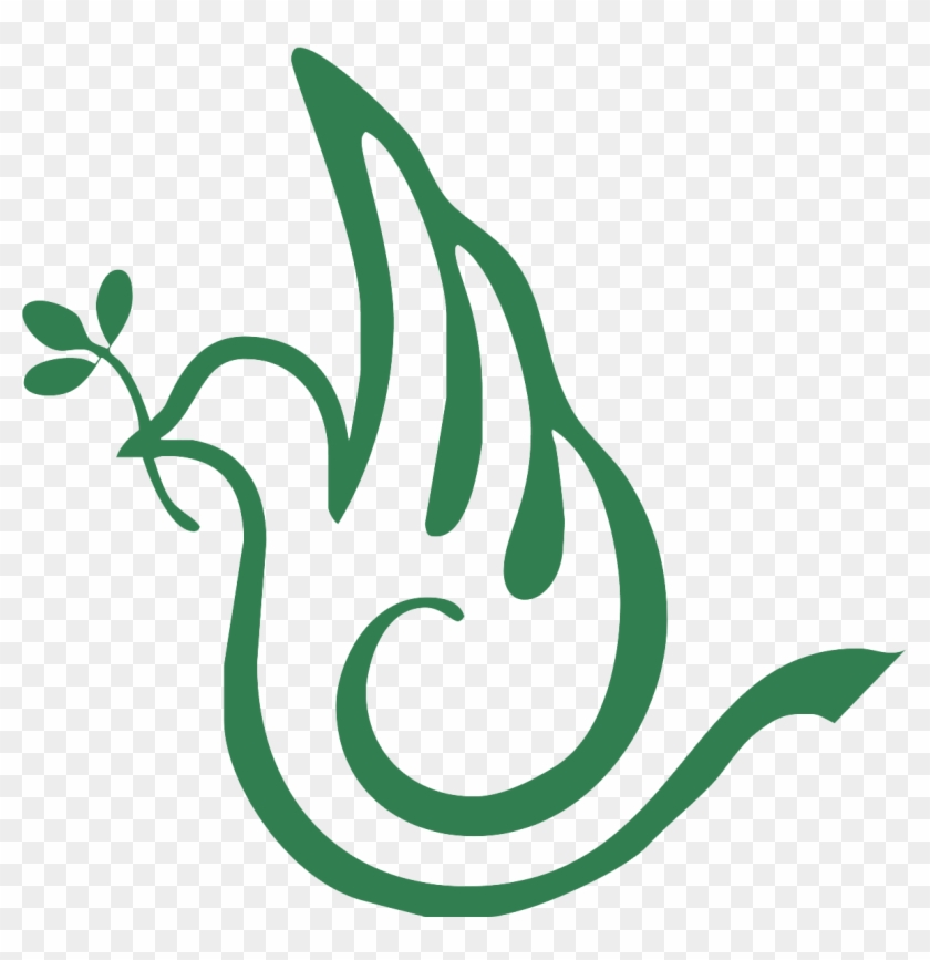 Clipart Info - Green Dove Clip Art - Png Download #599814