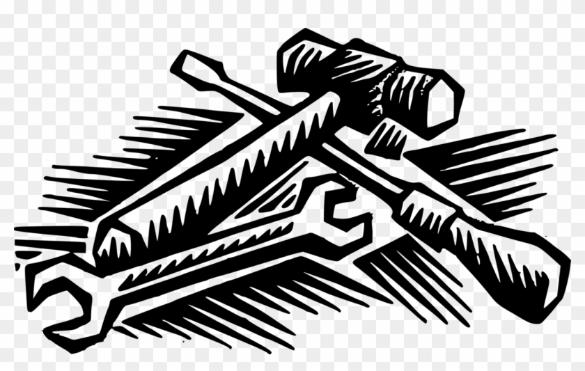 All Photo Png Clipart - Black And White Tools Clipart Transparent Png #5900646