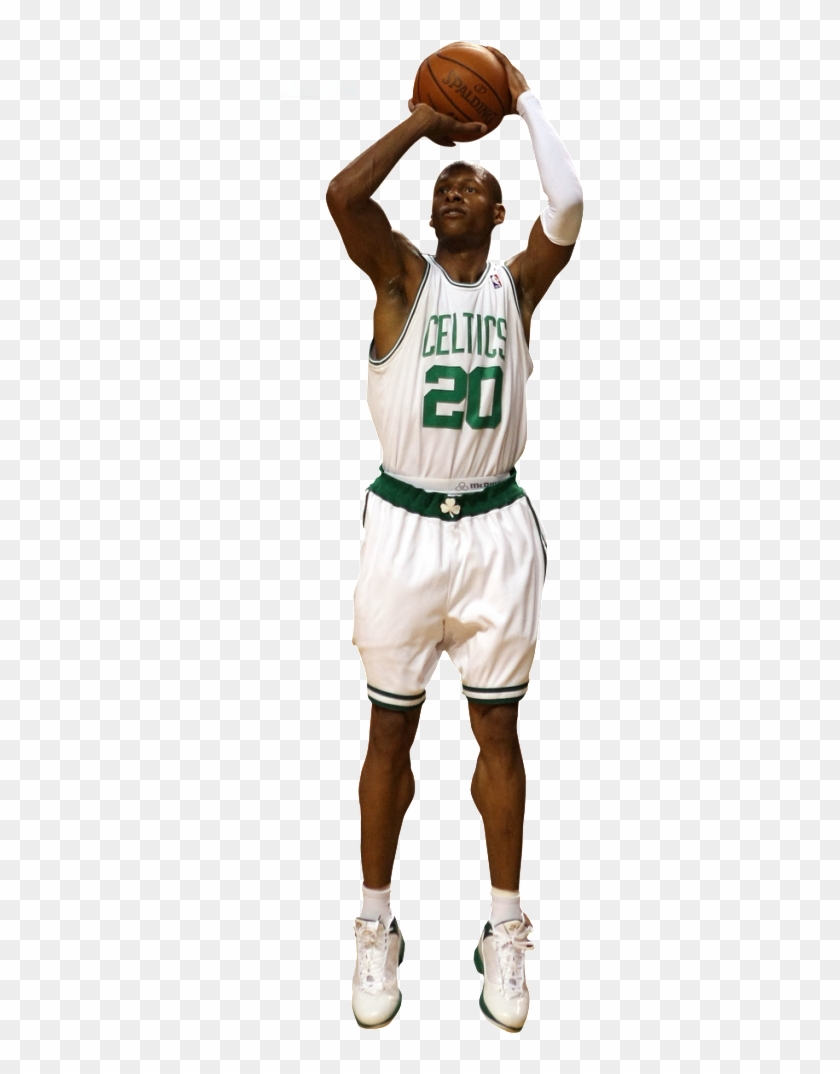 Ray Allen Png - Nba Players Shooting Png Clipart