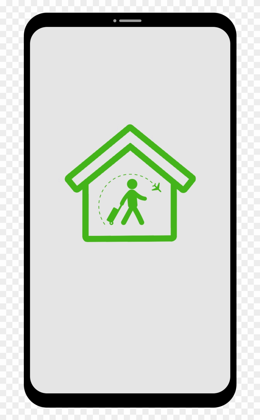 Traveler Package Icon - Traffic Sign Clipart #5901025
