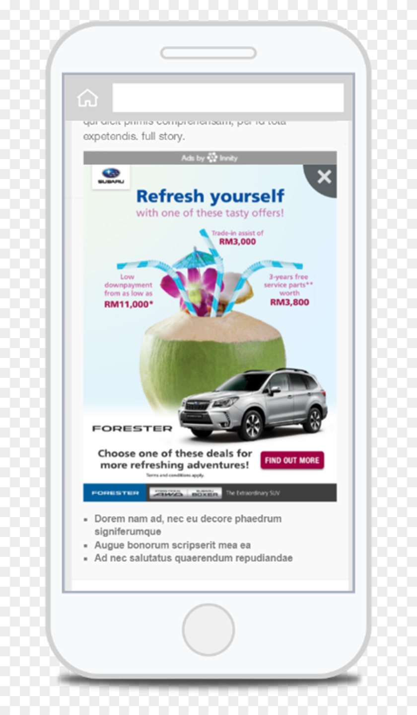 The Ad Will Only Appear When User Scroll Down An Article - Iphone Clipart #5901070