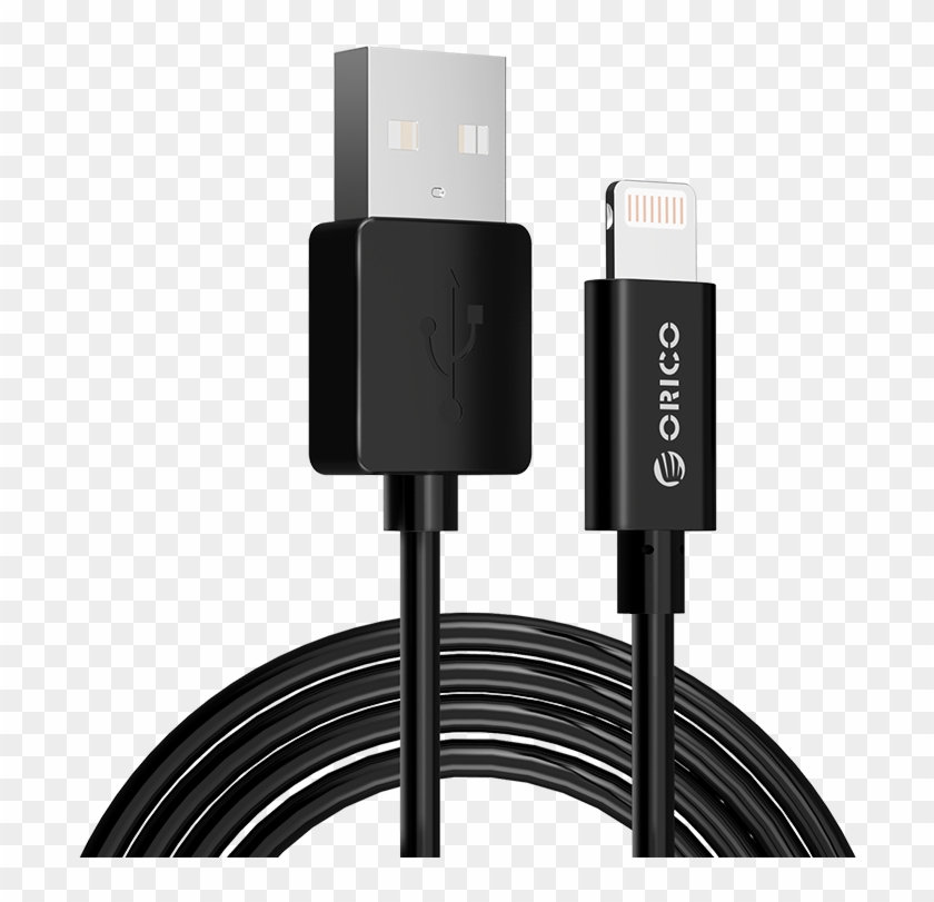 Orico Usb Cable For Iphone 8 7 6s Plus X Ipad Charging - Usb Cable Vector Clipart