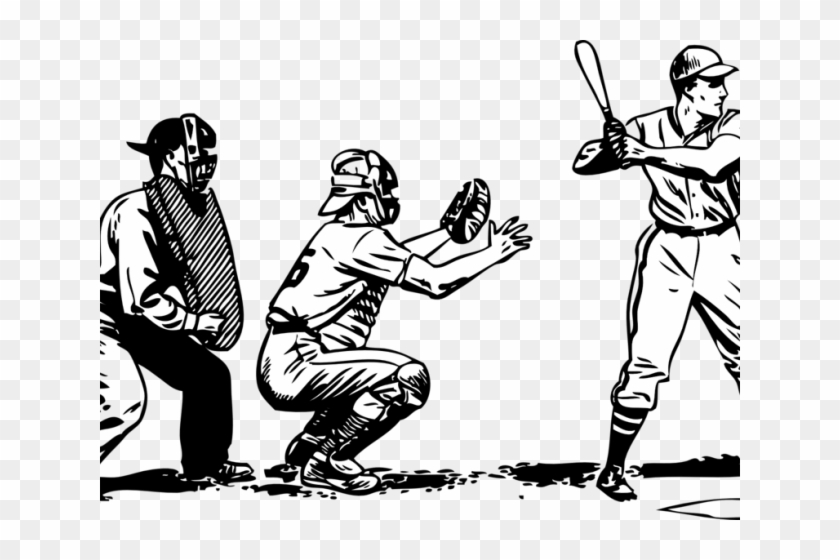 Baseball Outline Cliparts - Baseball Black And White Clipart - Png Download