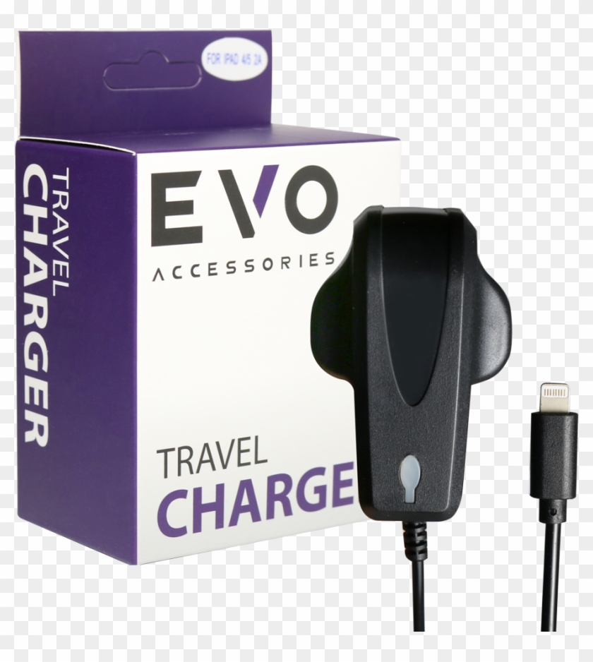 Evo Lightning Mains Charger Suitable For Iphone 5 And - Headphones Clipart #5901529