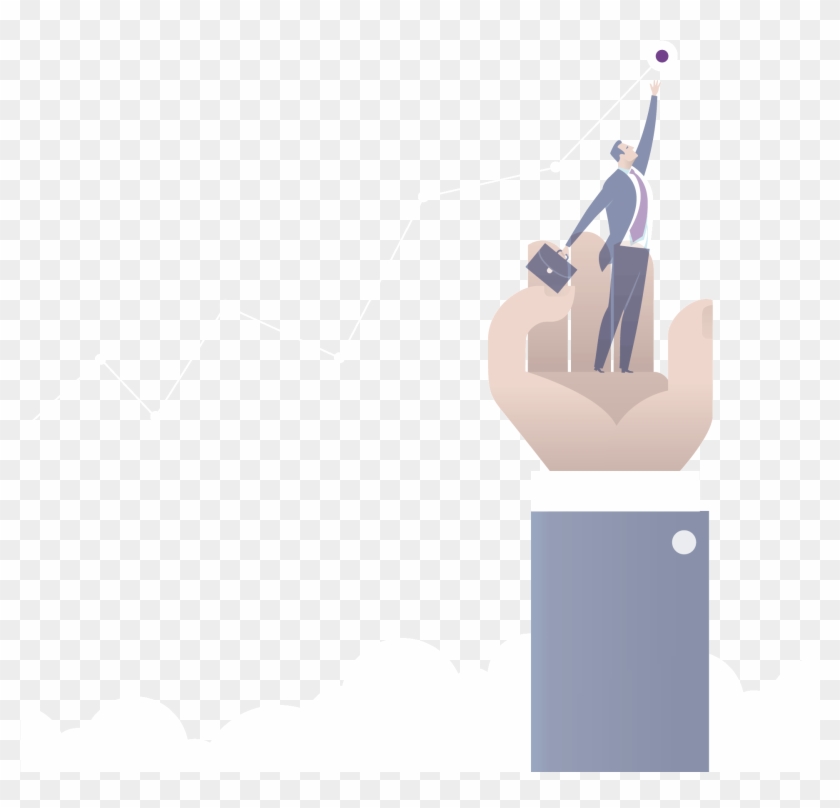 Growth Guy Vector Opaque - Illustration Clipart