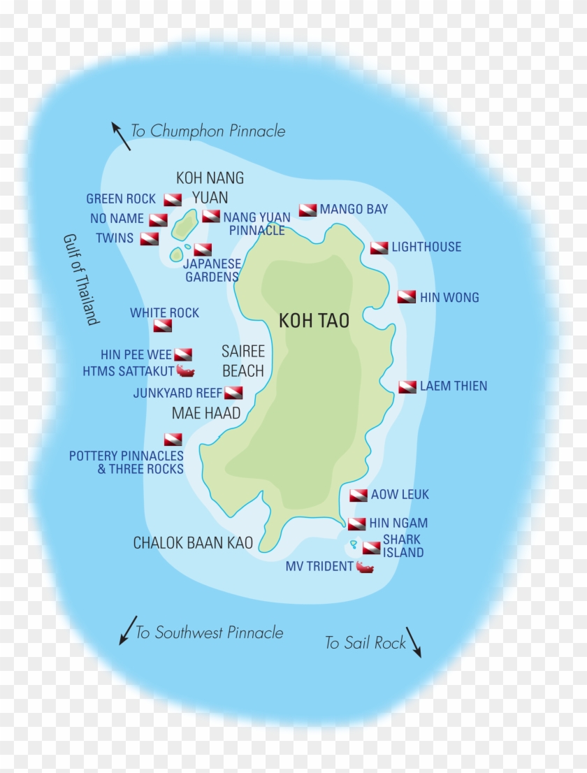 Gulfofthailand-map - Map Clipart