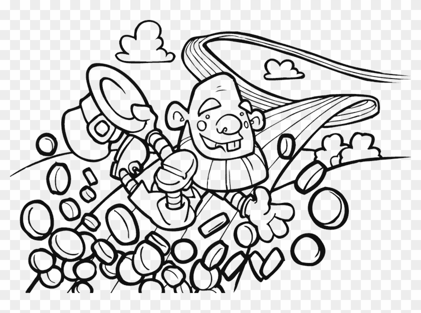 Rainbow Slide - Mandala Rabbit Clipart #5903997