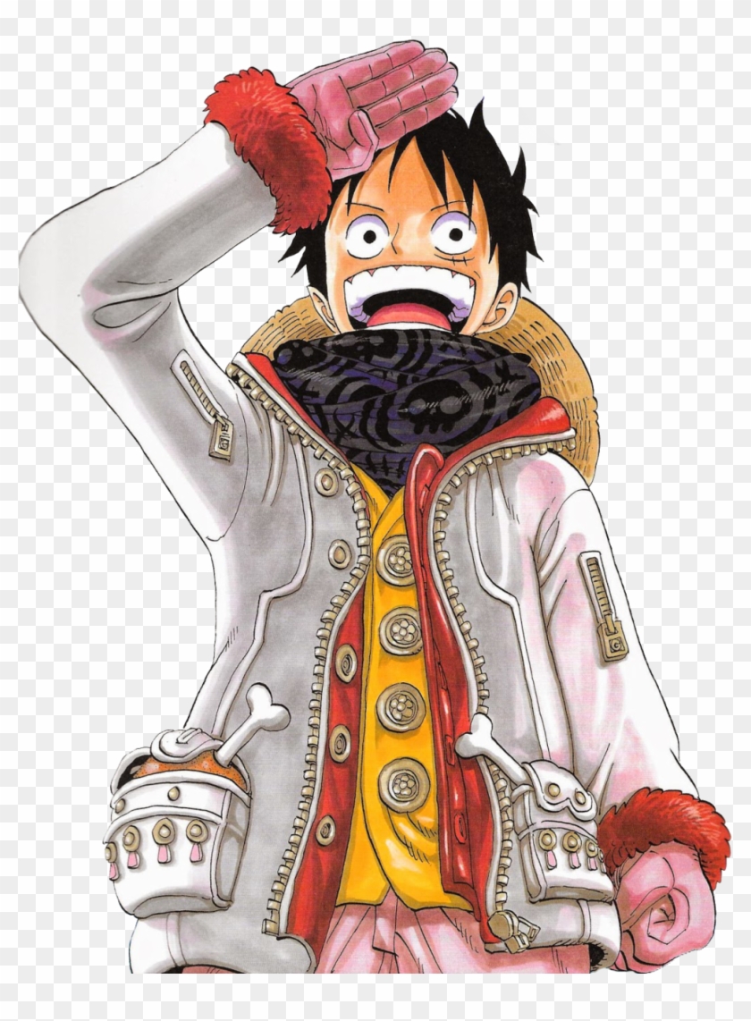 Luffy Luffy Scans Official Art - Weekly Shonen Jump Clipart #5904118