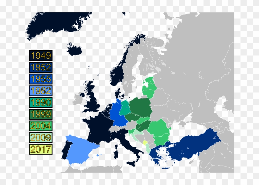 Nato Map 2017 Clipart