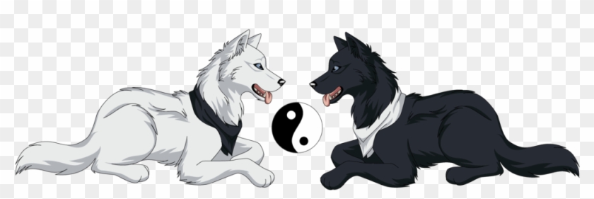 Anime Wolf Yin Yang Clipart