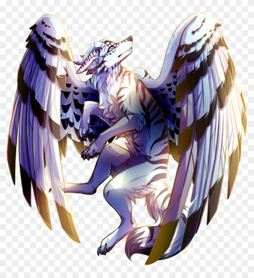 [for Sale] High Quality Winged Wolf [€45] - Anime Wolf With Wings Clipart