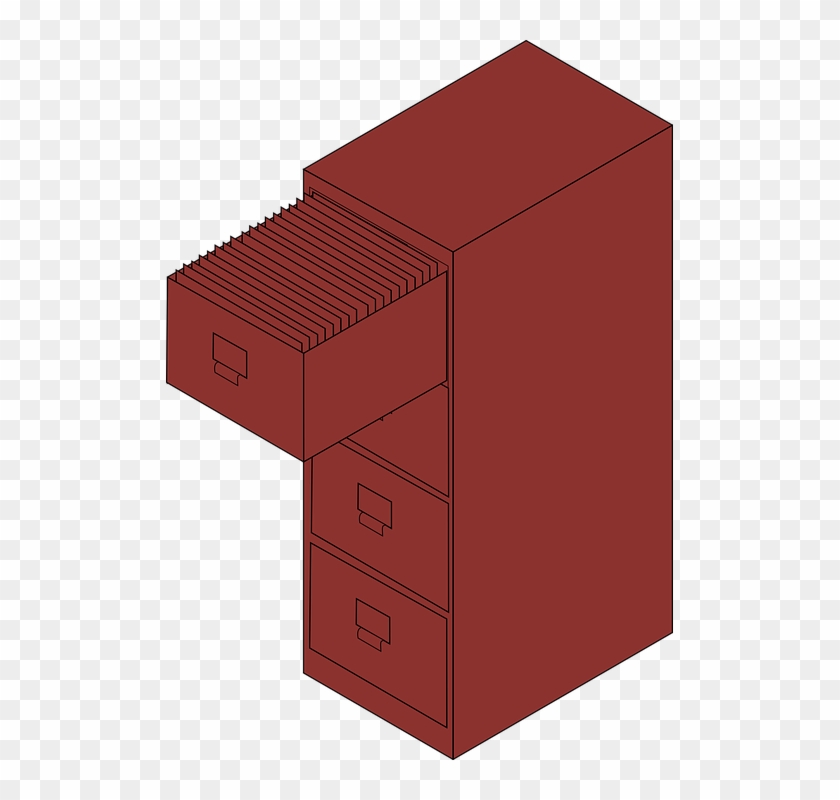 File Cabinet Cabinet Filing Office Furniture - File Cabinets Clipart Png Transparent Png