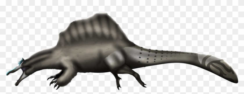 Spinosaurus In General Had A Fairly Elongate Body, - Lesothosaurus Clipart