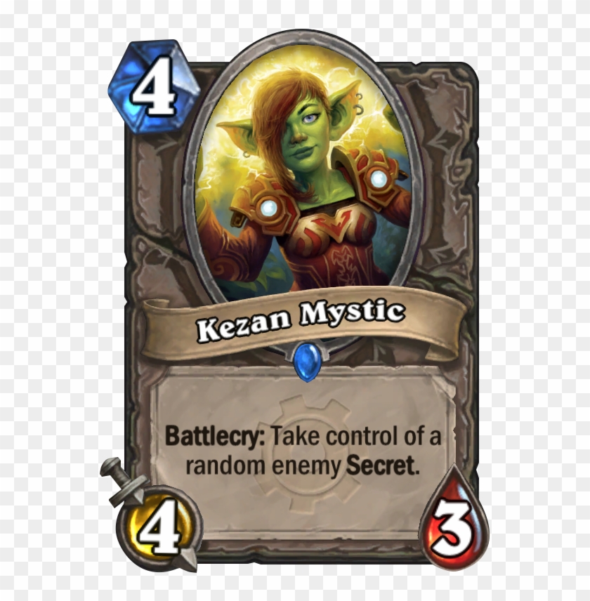 Kezan Mystic Card - Piloted Shredder Hearthstone Clipart #5905130
