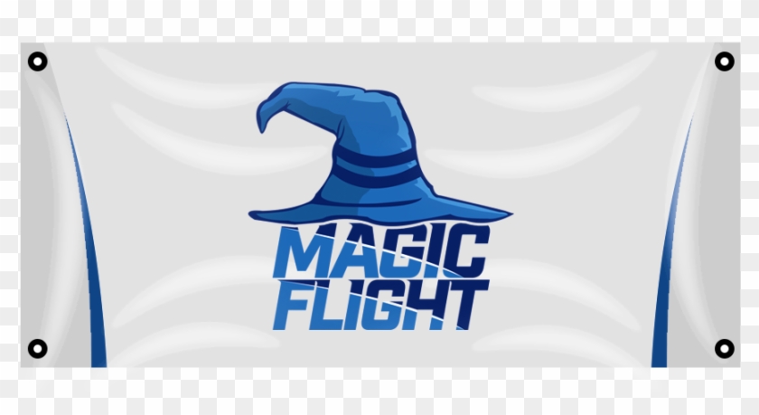 Magic Flight Banner - Graphic Design Clipart