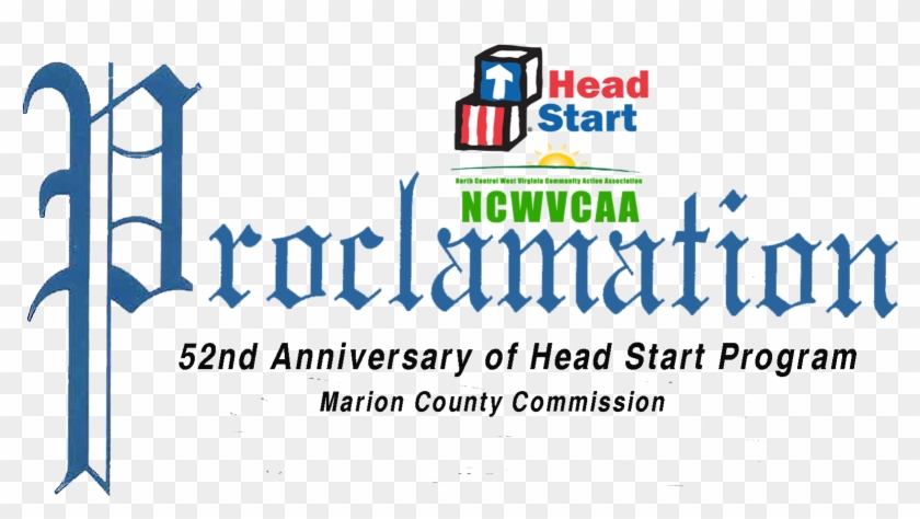 Proclamation Recognizing The 2017 As The 52nd Anniversary - Head Start Clipart