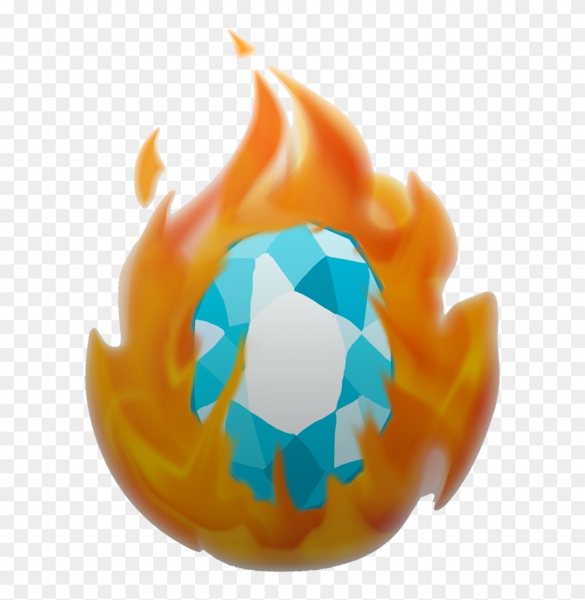 Brawlhalla Fire Diamond Banner Clipart