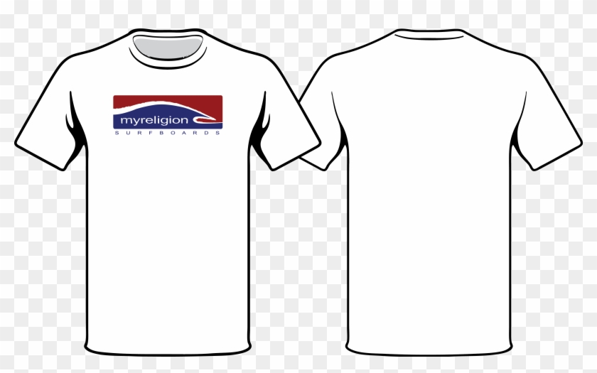 Wave Logo Tee - T-shirt Clipart