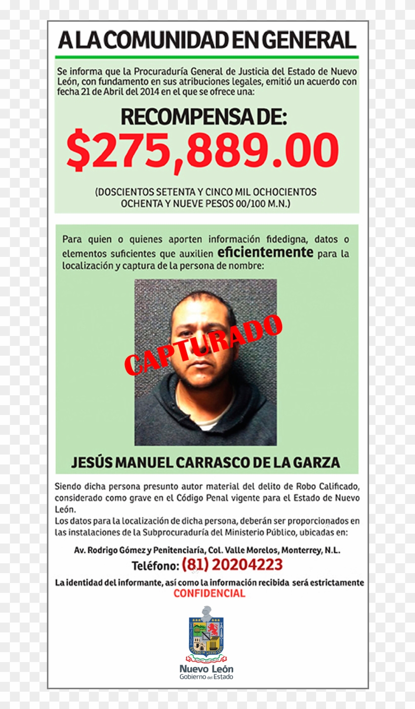 Recompensa - Se Busca - Flyer Clipart