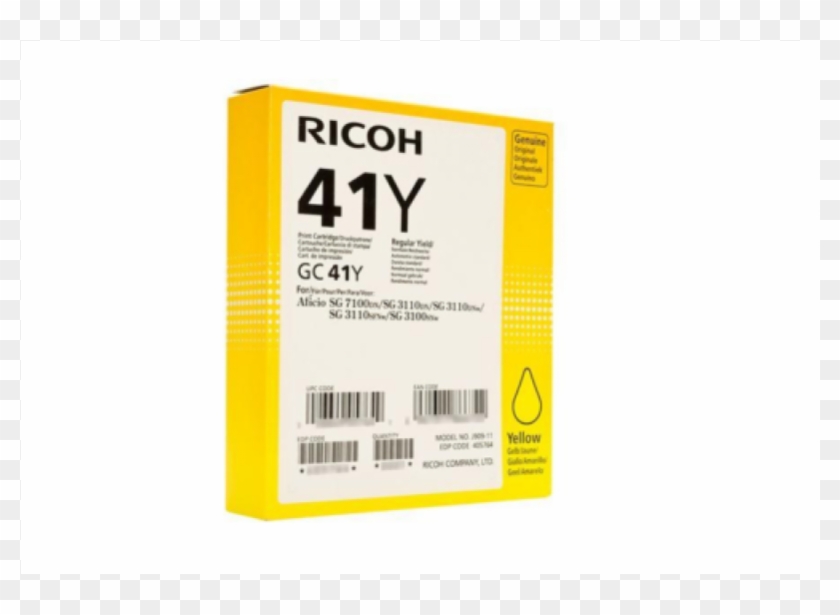 New Here - Ricoh Gc41y Clipart