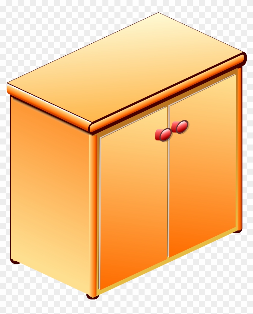 Filing Cabinet Clipart - Box - Png Download