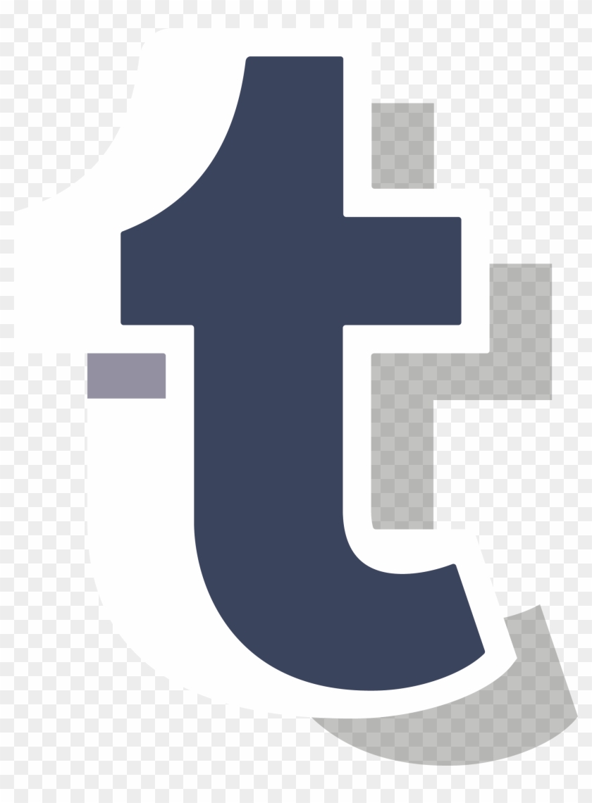 Tumblr Logo Png - Transparent Tumblr Logo Clipart #5906570