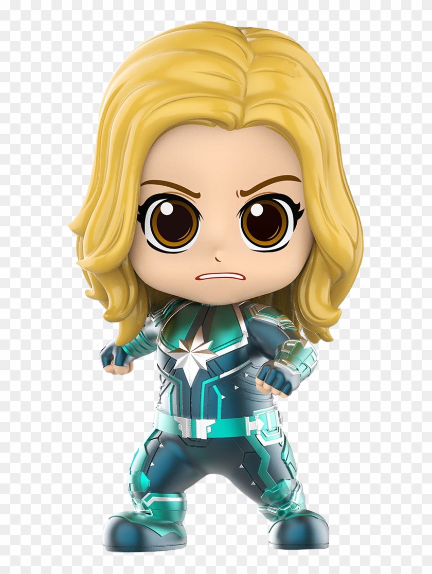 Captain Marvel - Hot Toys Captain Marvel Cosbaby Clipart