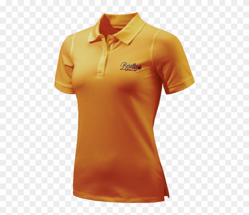 Womens Polo Md022 Org Clipart