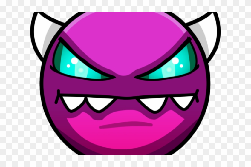 Geometry Dash Demon Faces Clipart #5907285