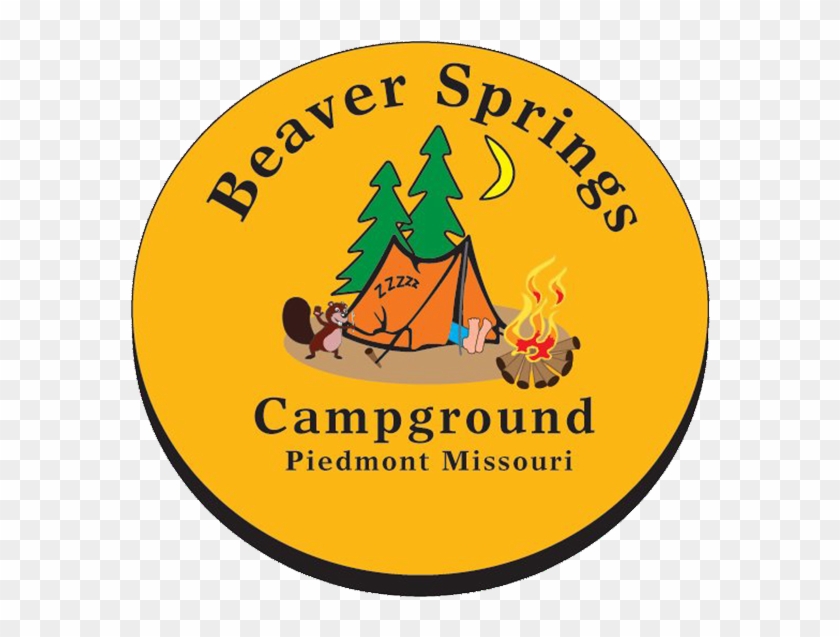 Beaver Springs Campground Logo Clipart