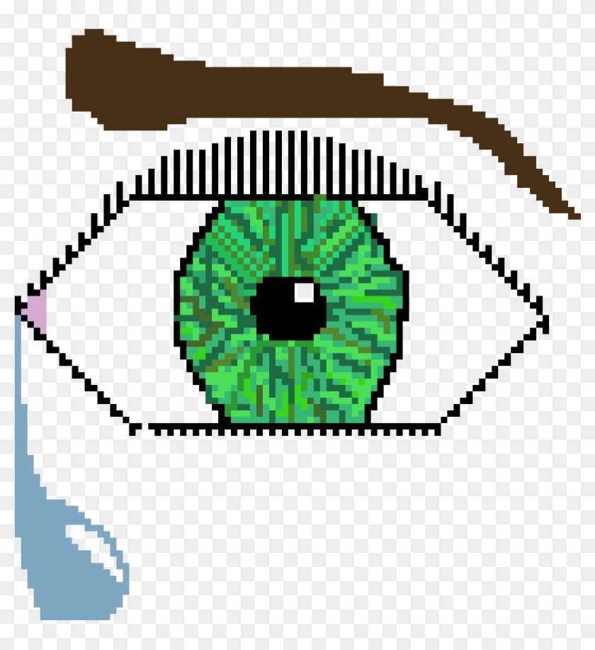 Aiyana's Drawing Of Sad Eye - Circle Clipart
