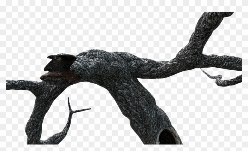 Spooky Tree - Crochet Clipart #5908998