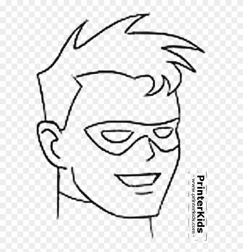 Batman Coloring Page Preview - Batman And Robin Coloring Pages Clipart #5909408