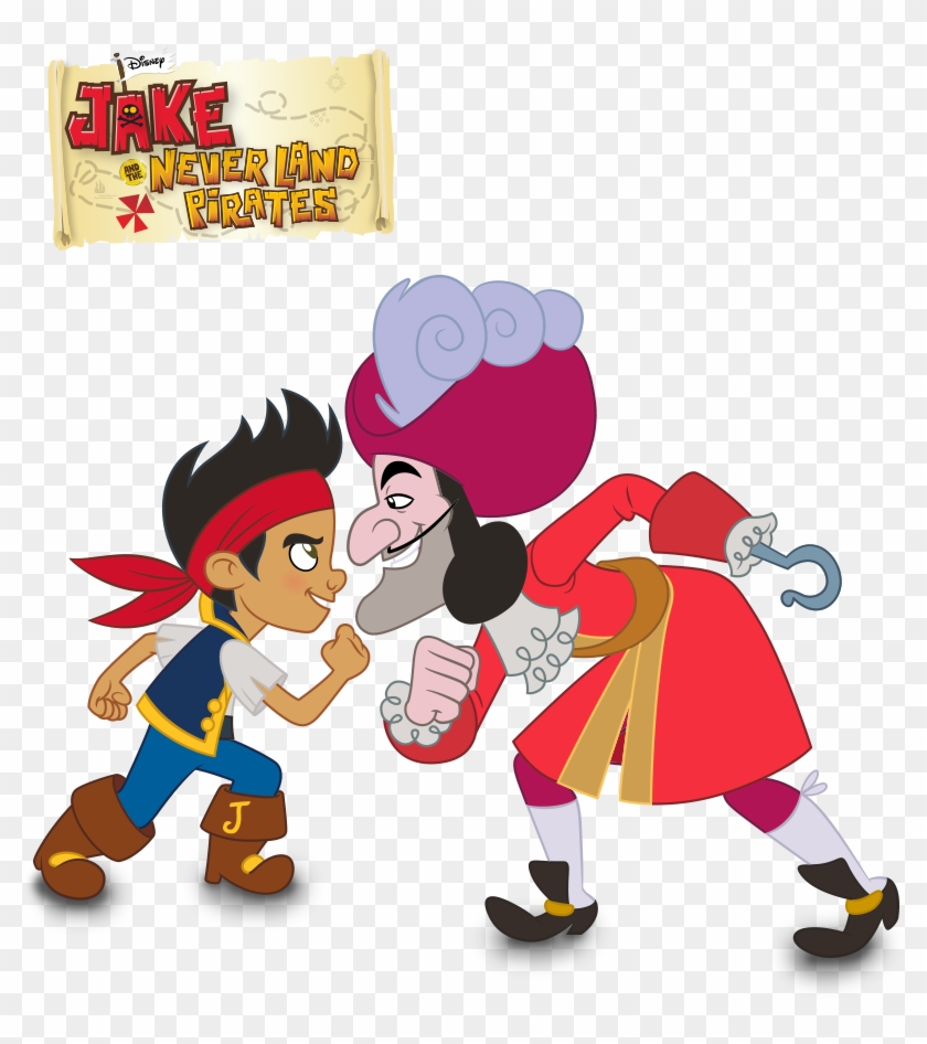 Pixar Clip Promo - Jake And The Neverland Pirates Jake Vs Hook - Png Download