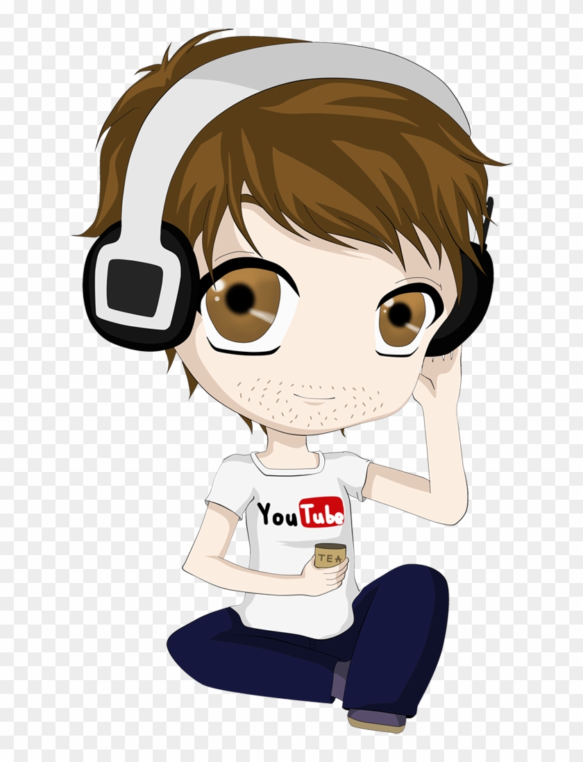 "chibi Yamimash, Even More Adorable" Me - Chibi Boy Gaming Png Clipart