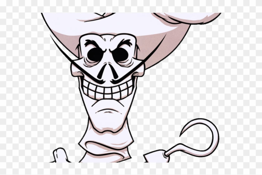 Hook Clipart Captain Hook - Captain Hook Pirate Logo - Png Download #5909671