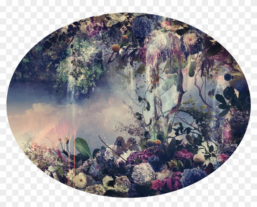 And While The Floral And Avian Themes Dip Their Toes - Circle Clipart #5909679