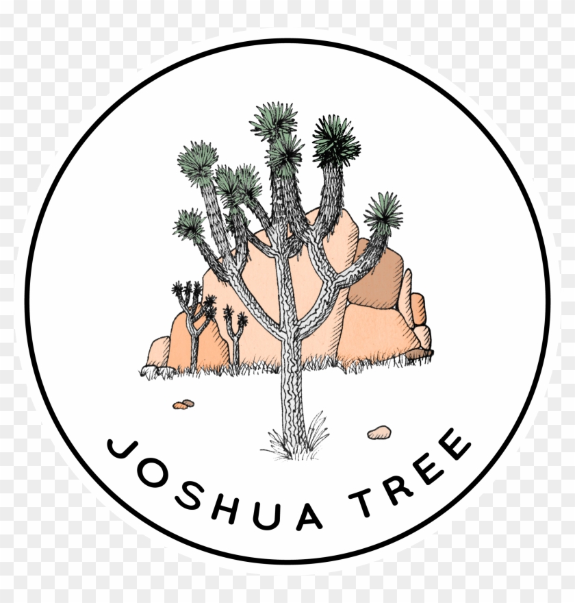 Joshua Tree National Park, Joshua Tree, Drawing, Tree, - Joshua Tree Line Drawing Clipart