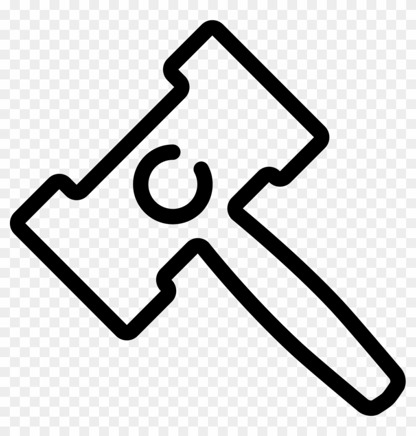 Hammer Png Icon - Portable Network Graphics Clipart #5910248