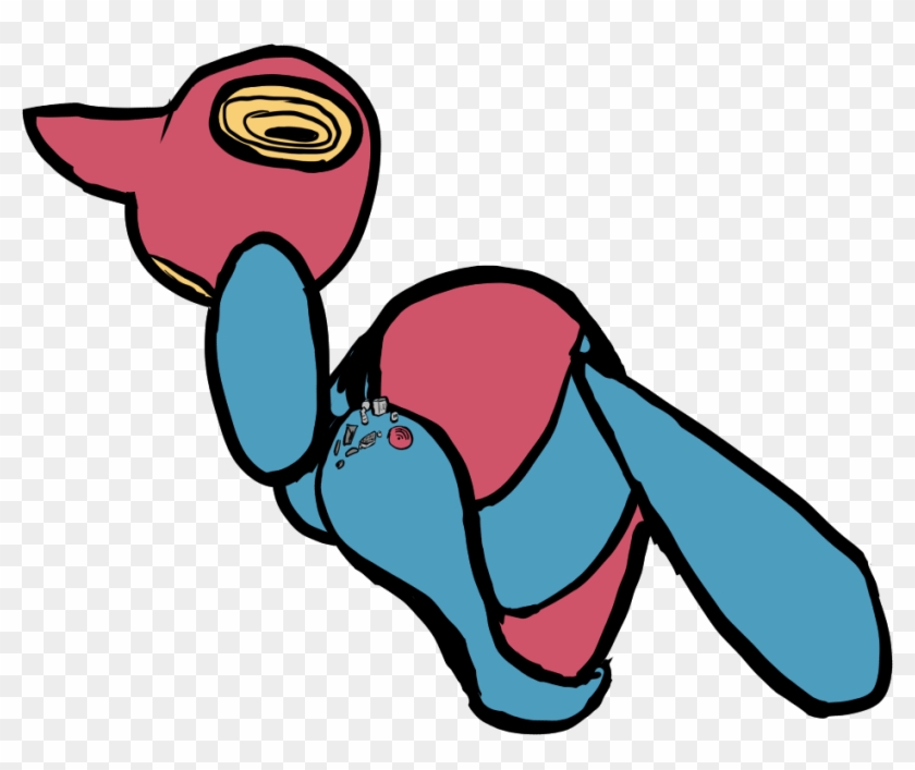 Porygon-z Inspection - Porygon Z Transparent Clipart
