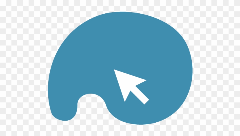 Pointer Icon - Circle Clipart